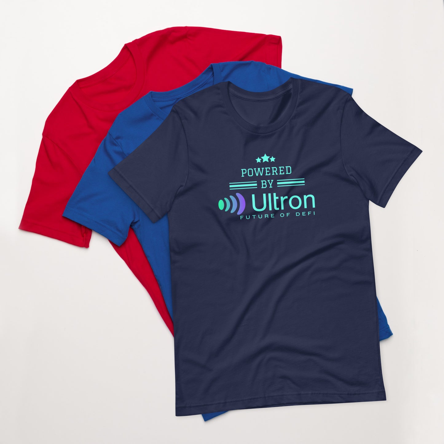 Powered By Ultron Unisex t-shirt