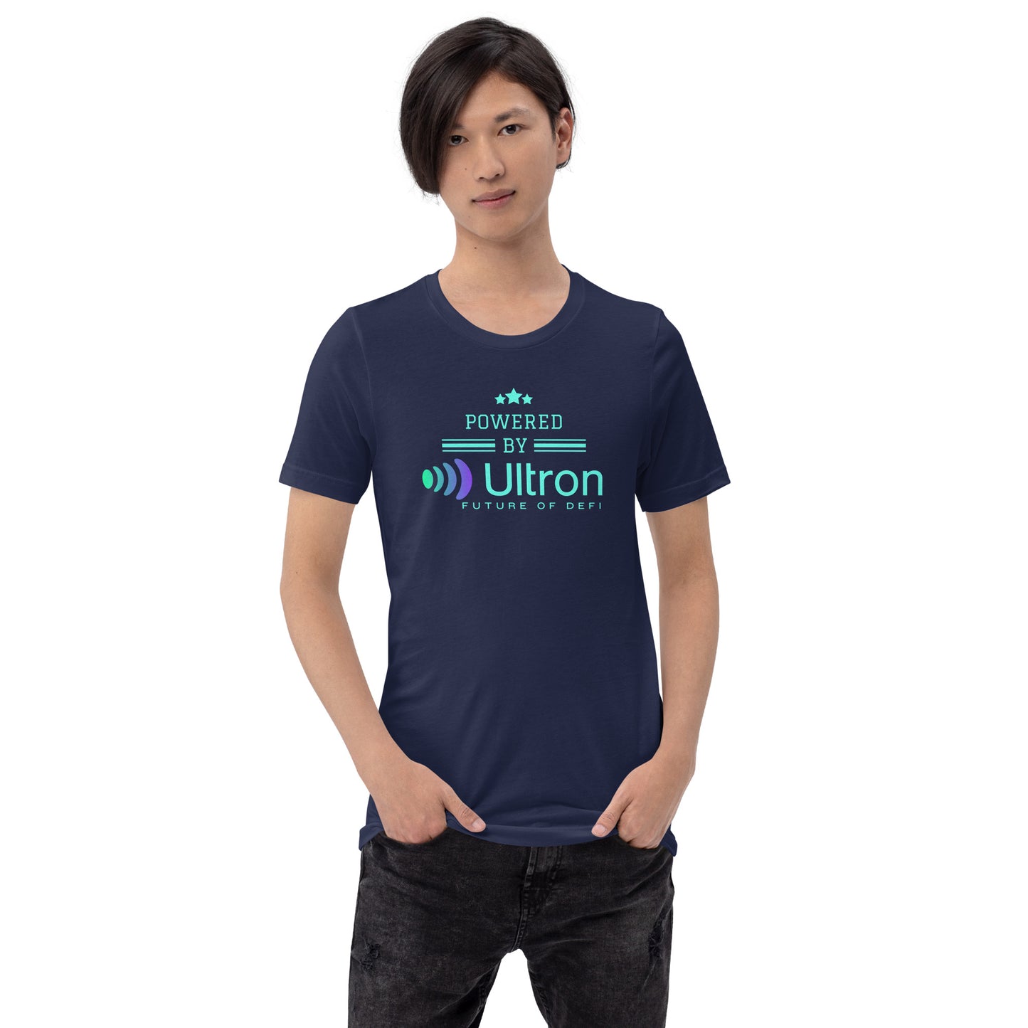 Powered By Ultron Unisex t-shirt