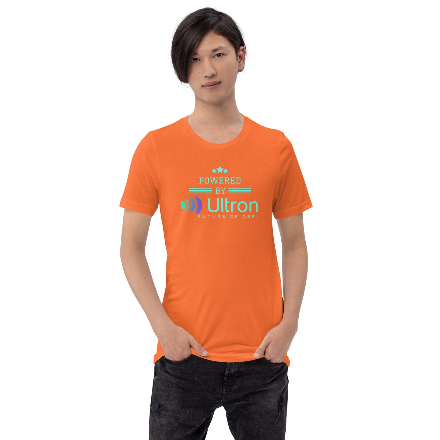 Powered By Ultron Unisex t-shirt