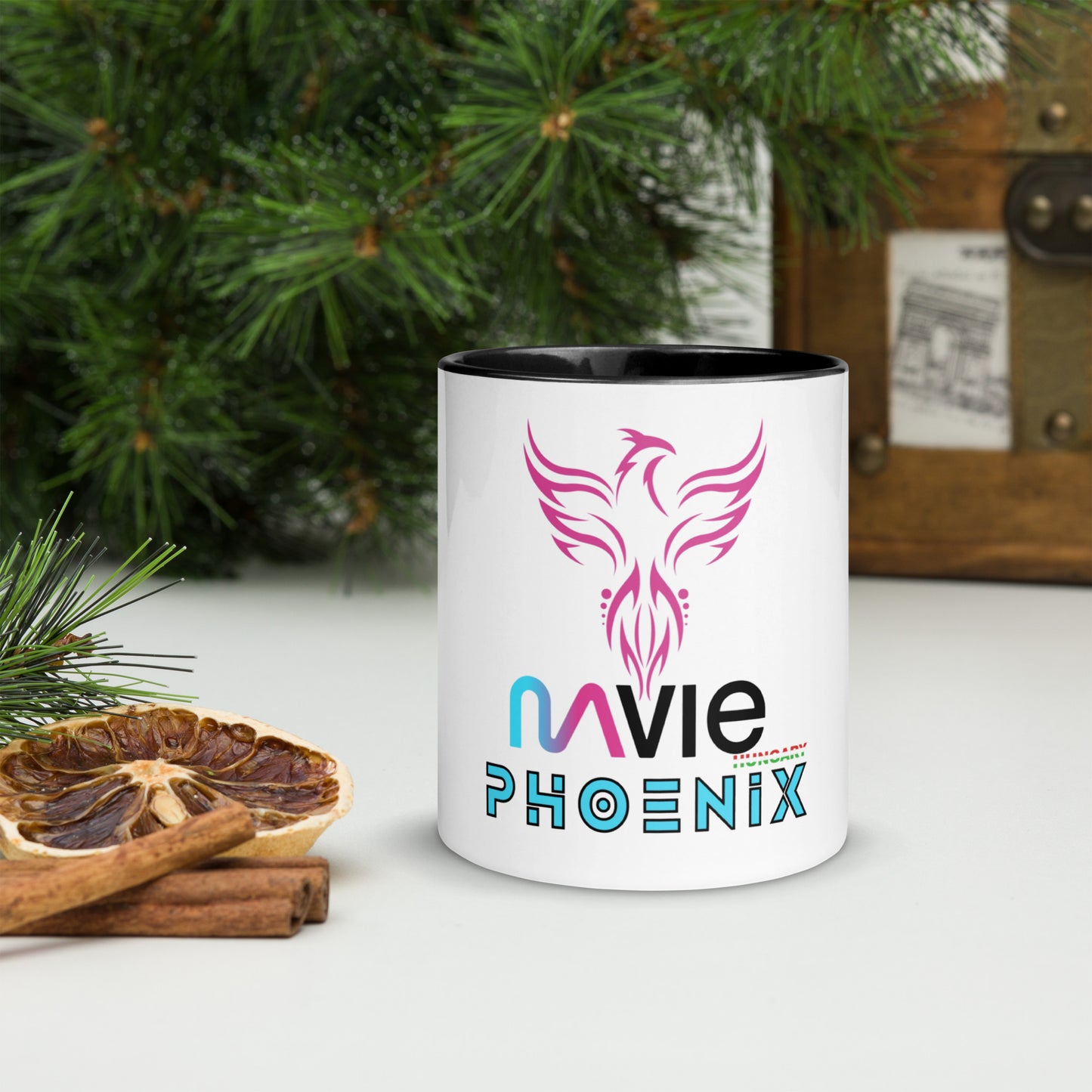 Mavie Phoenix Mug with Color Inside