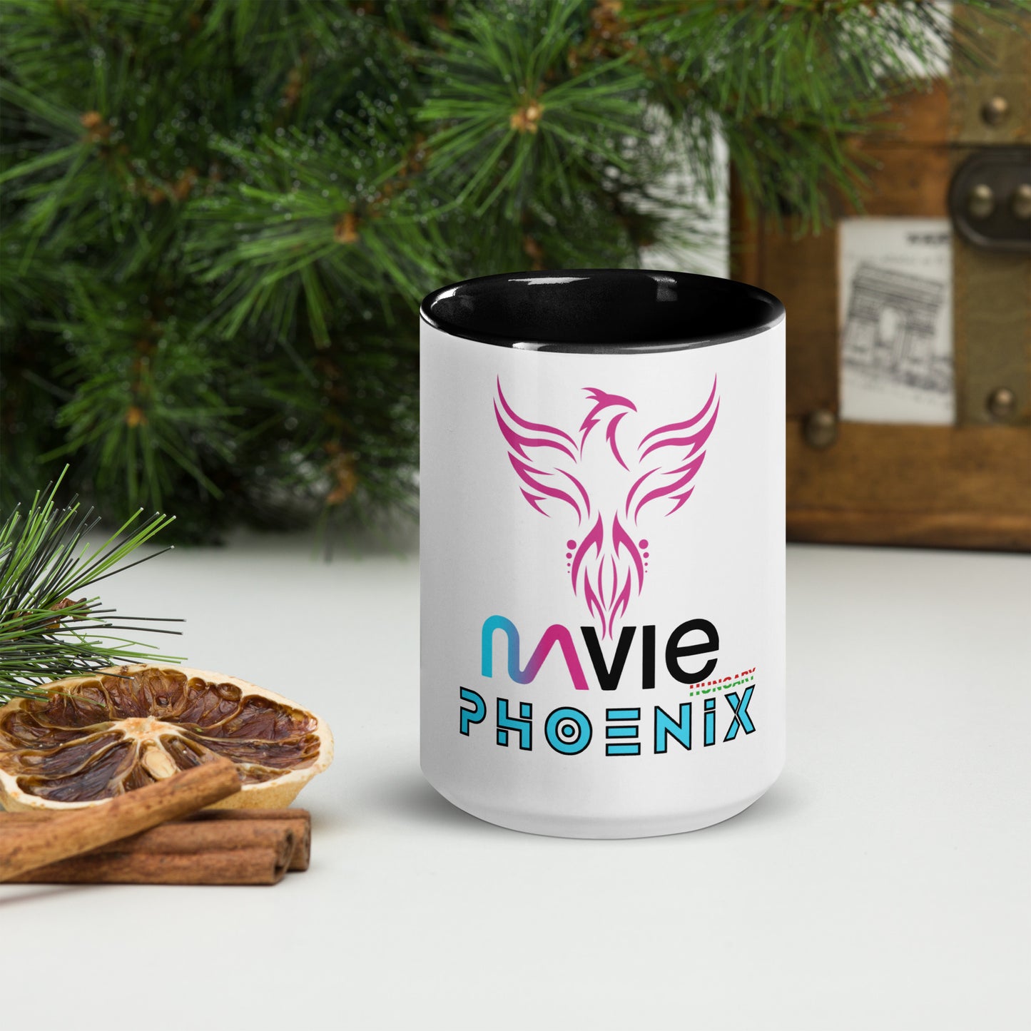 Mavie Phoenix Mug with Color Inside