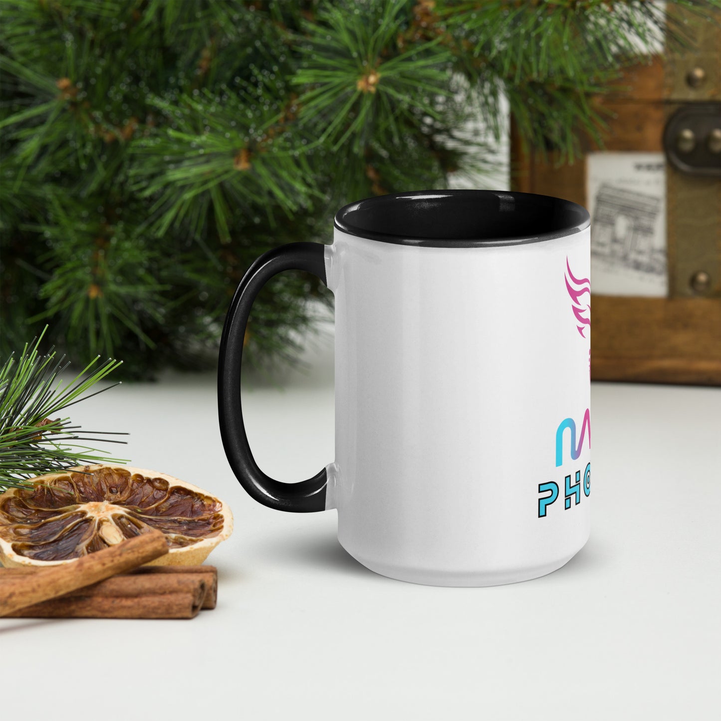 Mavie Phoenix Mug with Color Inside