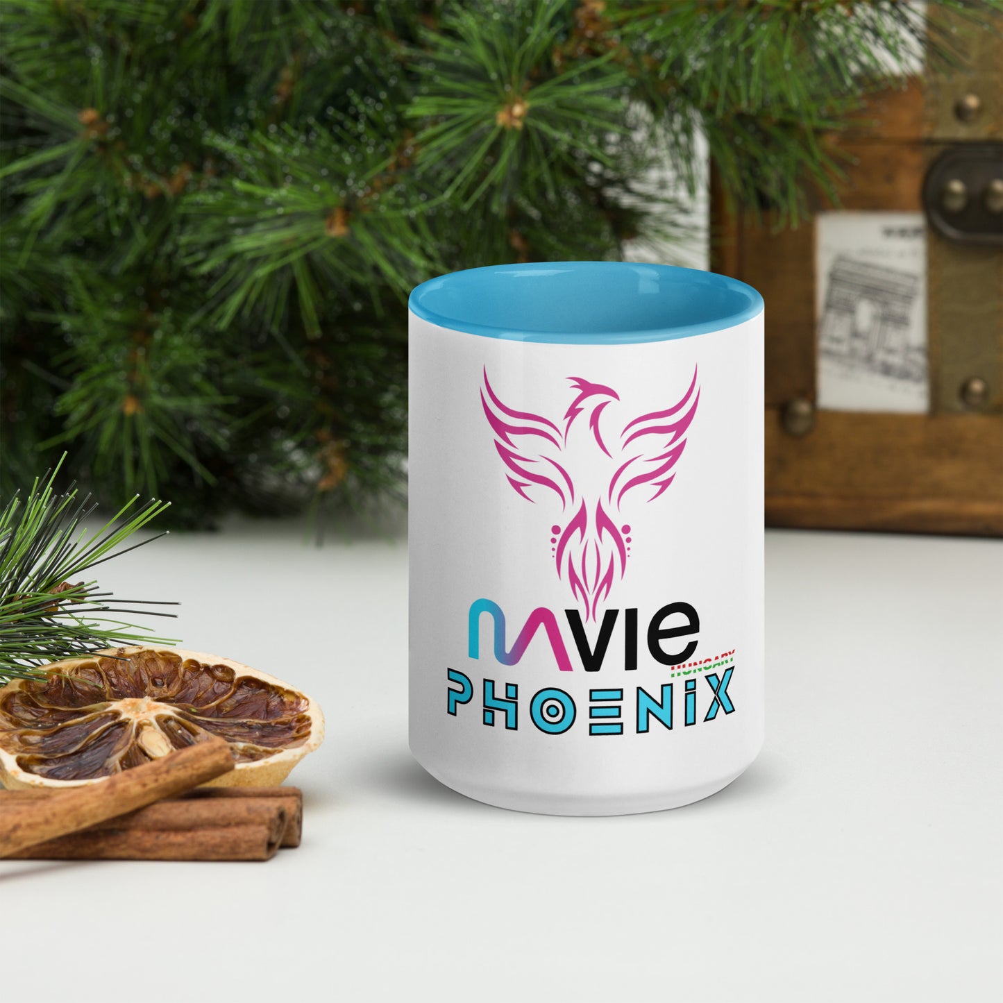 Mavie Phoenix Mug with Color Inside