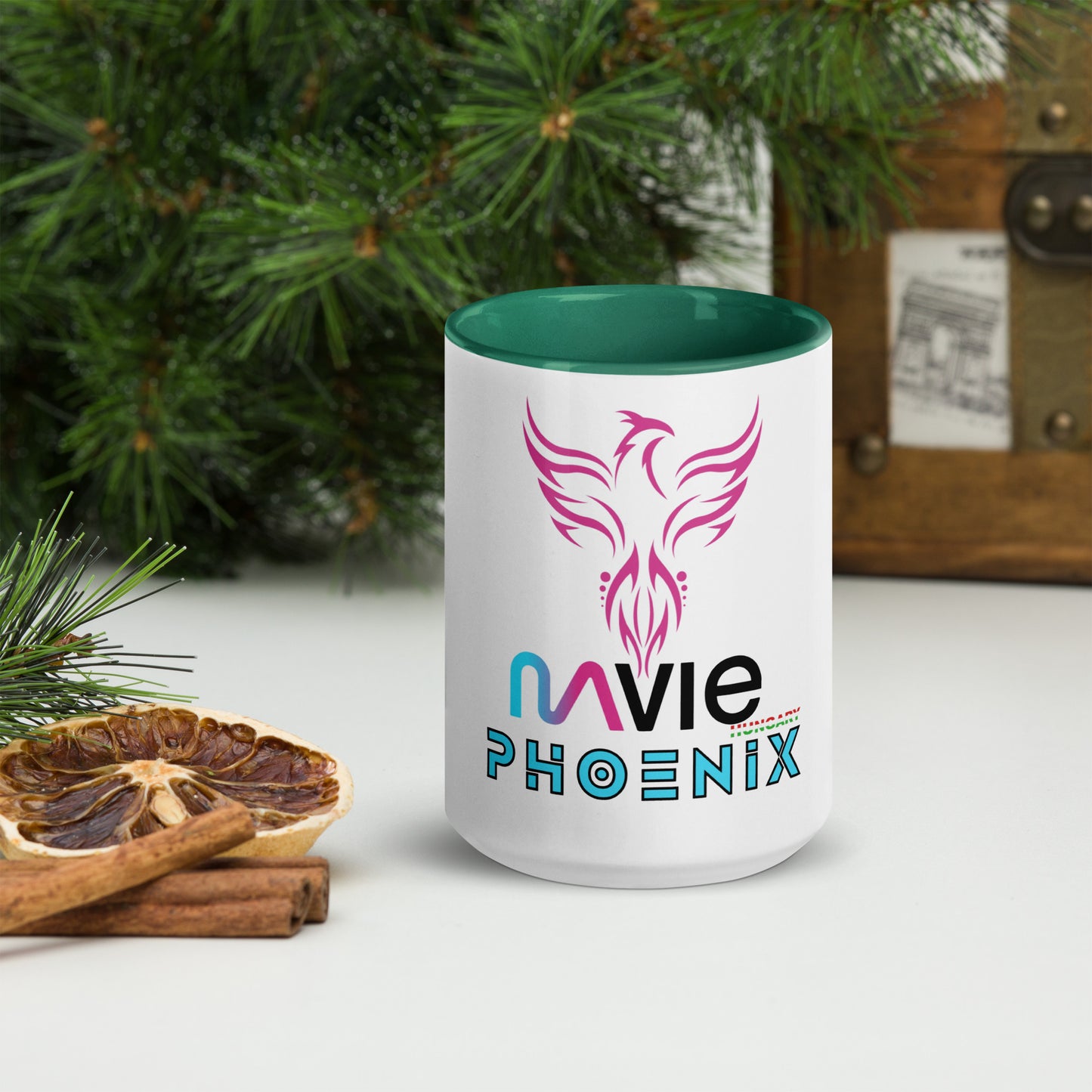 Mavie Phoenix Mug with Color Inside