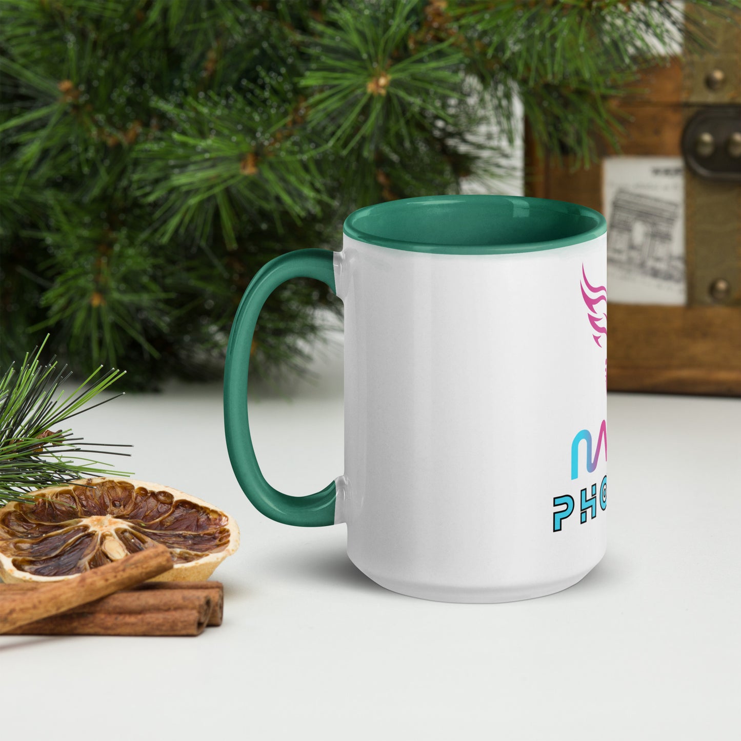 Mavie Phoenix Mug with Color Inside