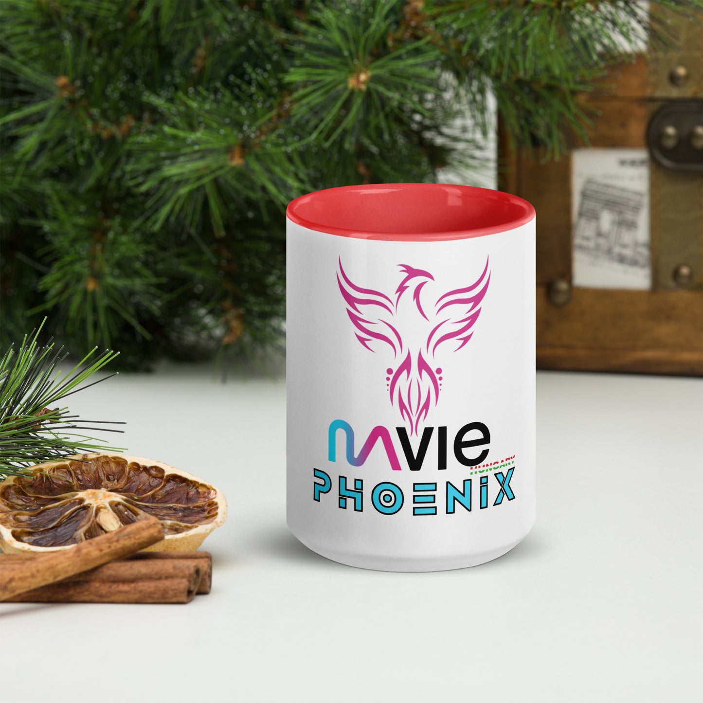 Mavie Phoenix Mug with Color Inside