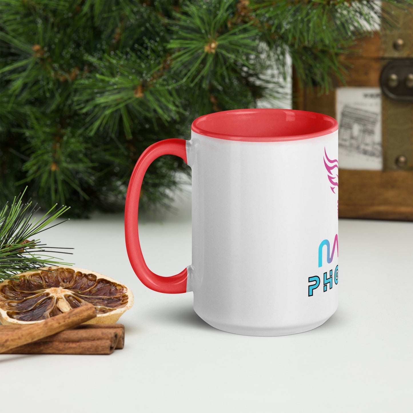 Mavie Phoenix Mug with Color Inside