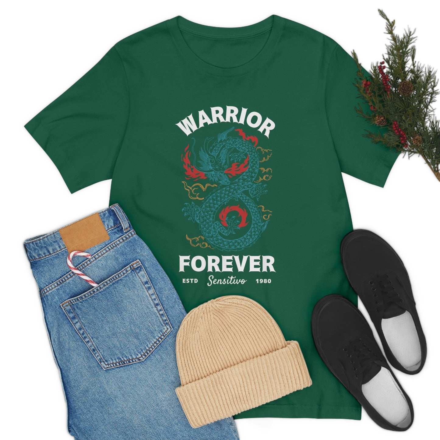 Warrior Forever W Unisex Jersey Short Sleeve Tee