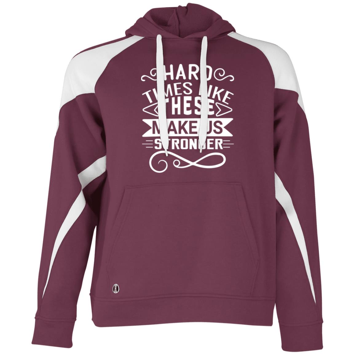 Hard Times Athletic Colorblock Fleece Hoodie