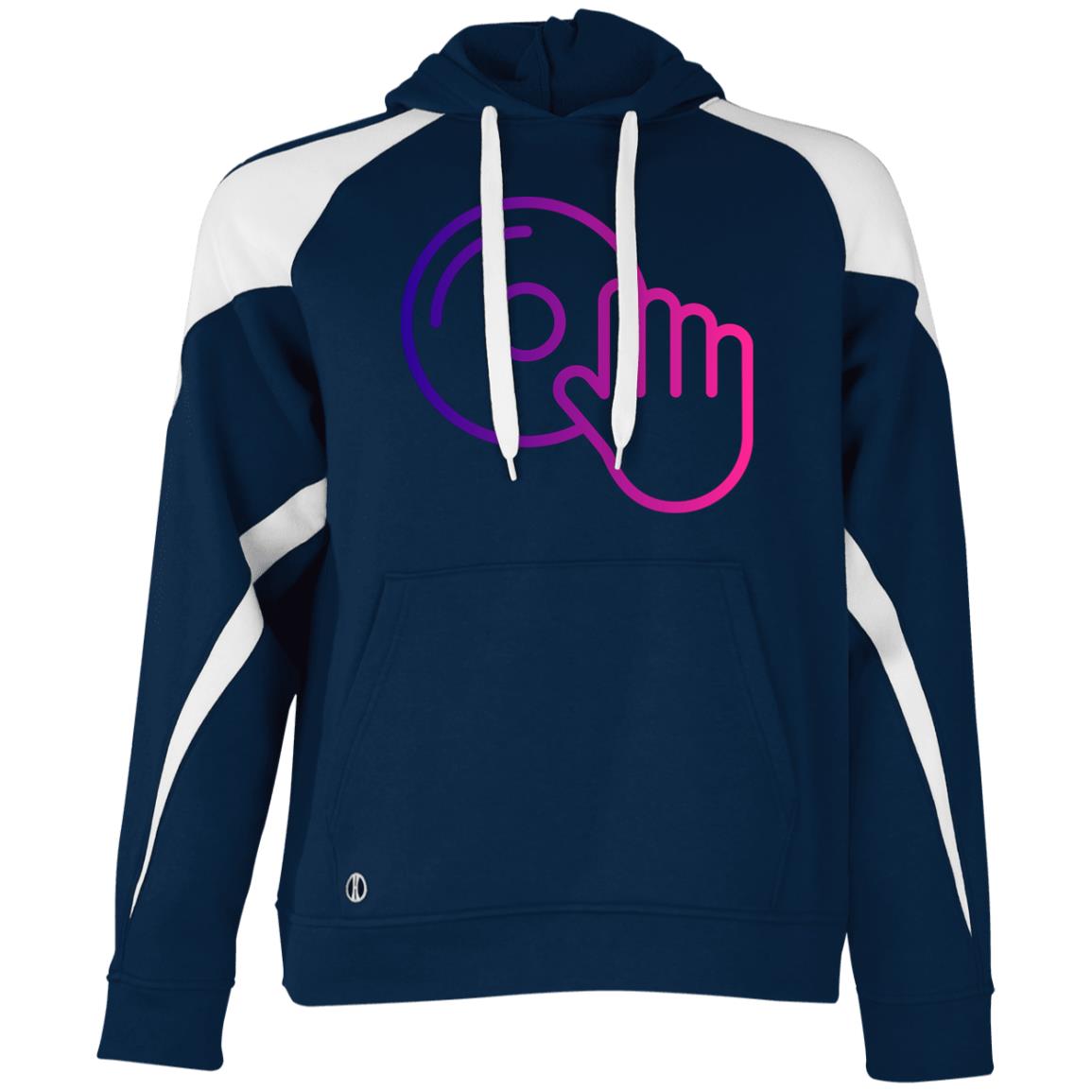 Scratch  Athletic Colorblock Fleece Hoodie