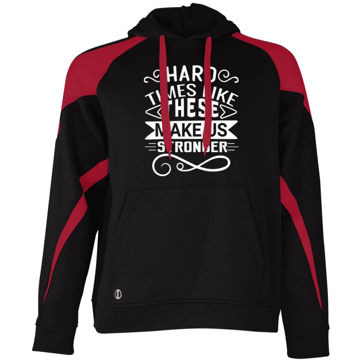 Hard Times Athletic Colorblock Fleece Hoodie