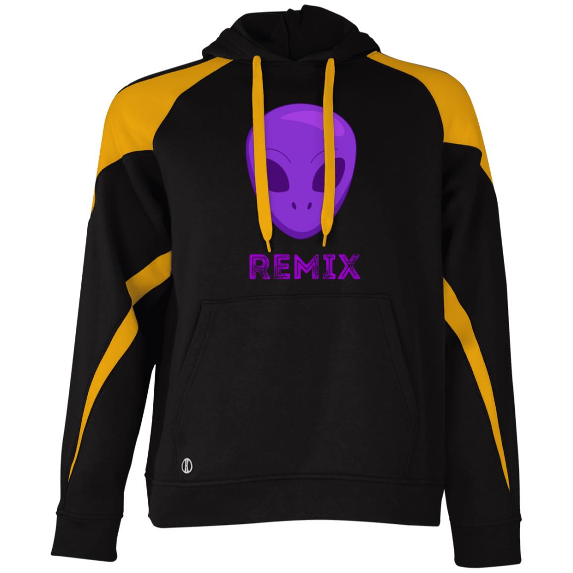 Remix Athletic Colorblock Fleece Hoodie