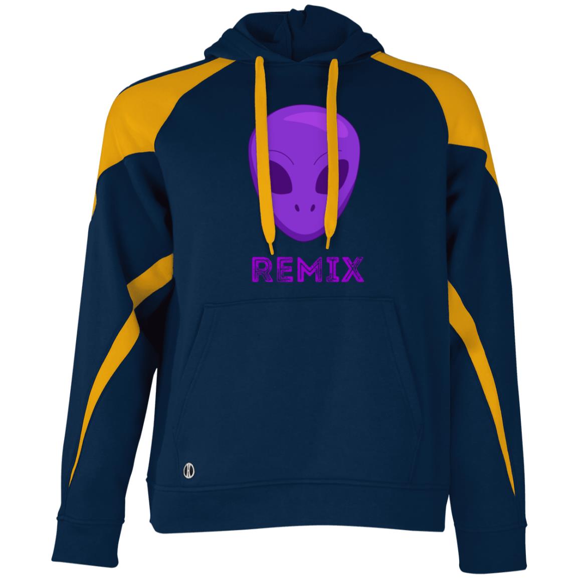 Remix Athletic Colorblock Fleece Hoodie