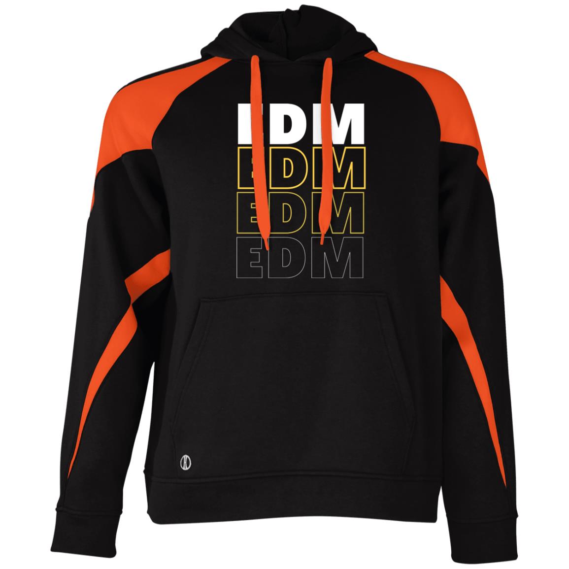 EDM Athletic Colorblock Fleece Hoodie