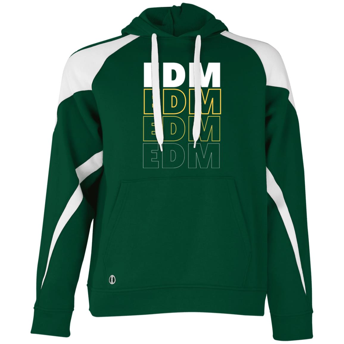 EDM Athletic Colorblock Fleece Hoodie