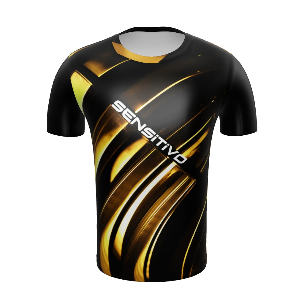  Yellow  Abstract Men's t-shirt