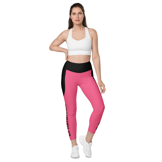 Sensitivo Pink Leggings with pockets