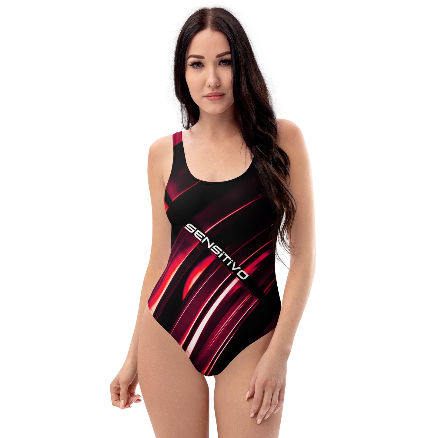 Sensitivo Red One-Piece Swimsuit