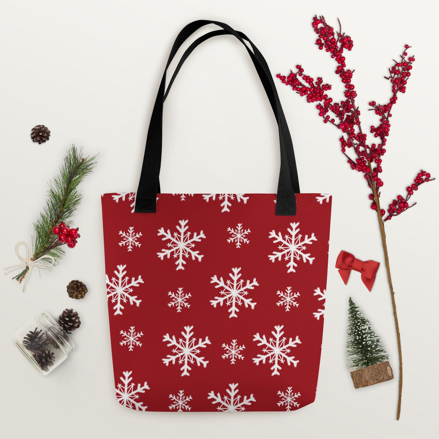 Xmas Snowflake Tote bag