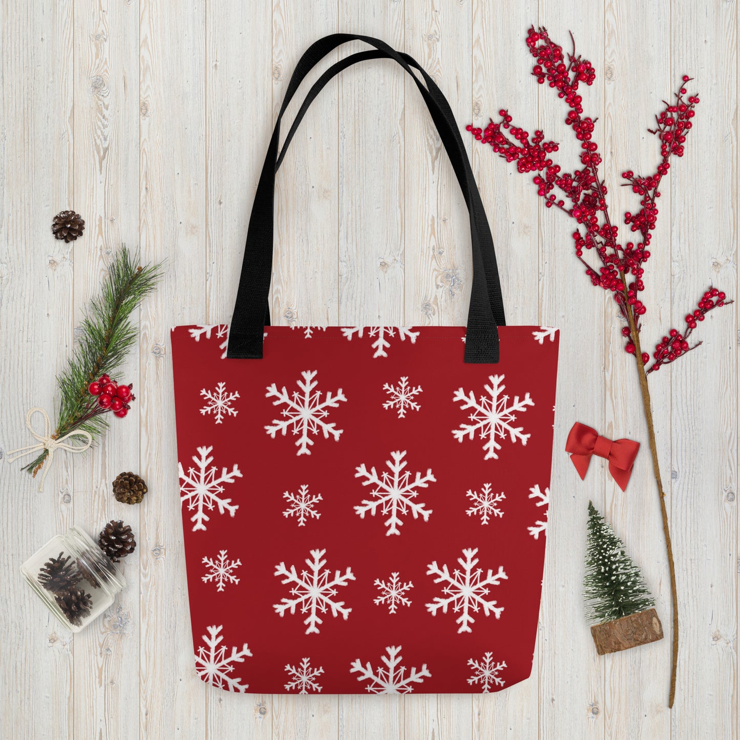 Xmas Snowflake Tote bag