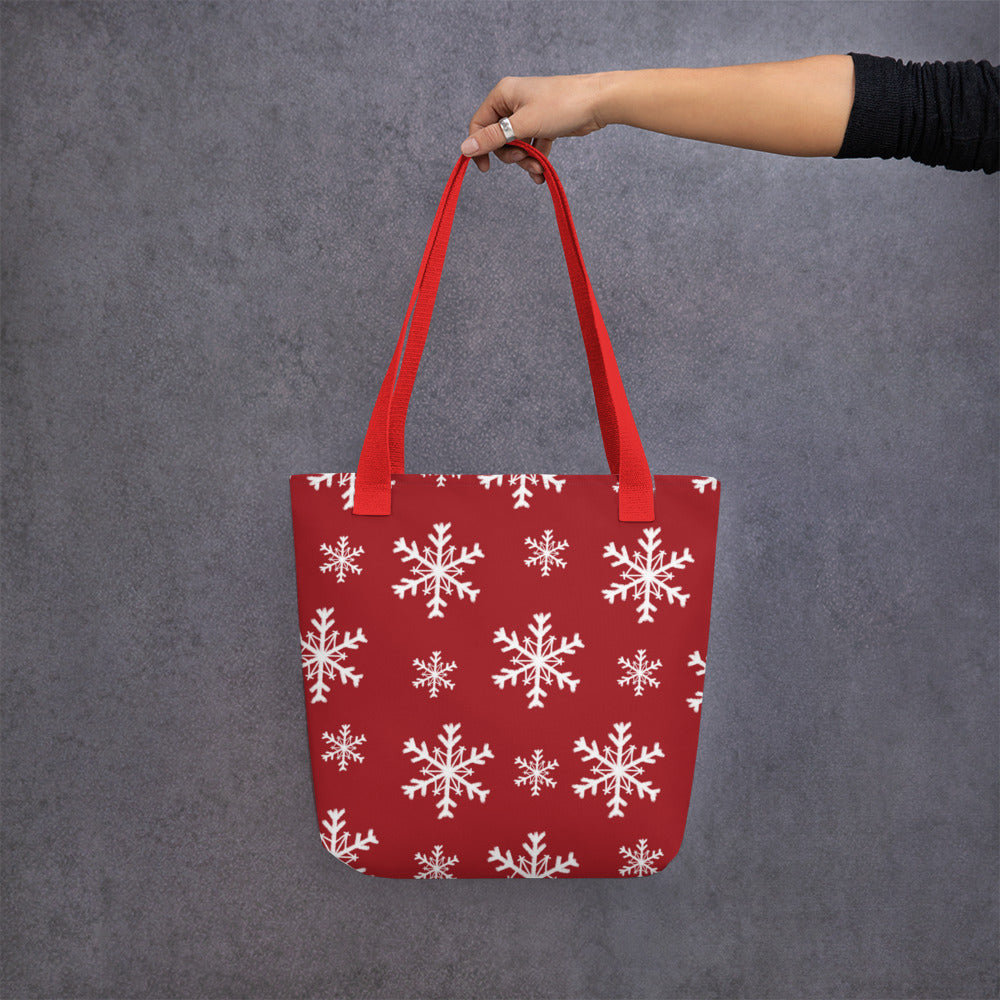 Xmas Snowflake Tote bag