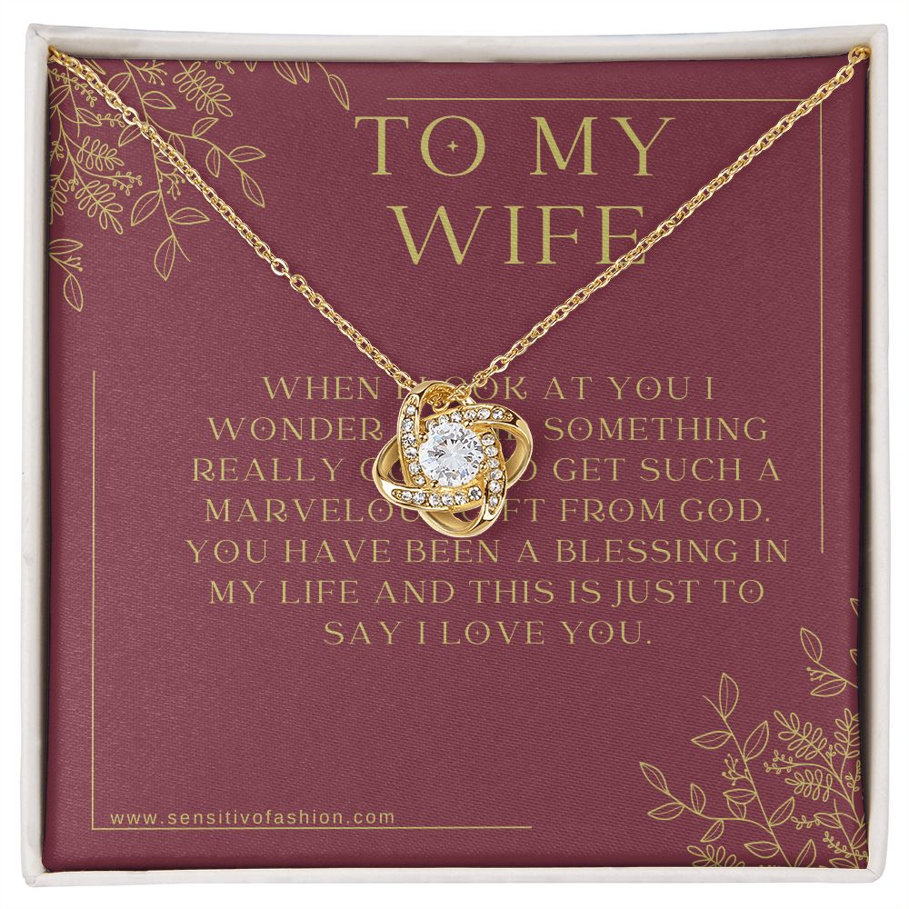 Love Knot Necklace