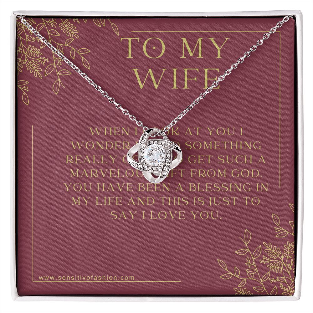 Love Knot Necklace