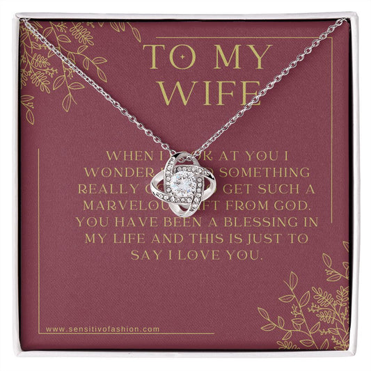 Love Knot Necklace
