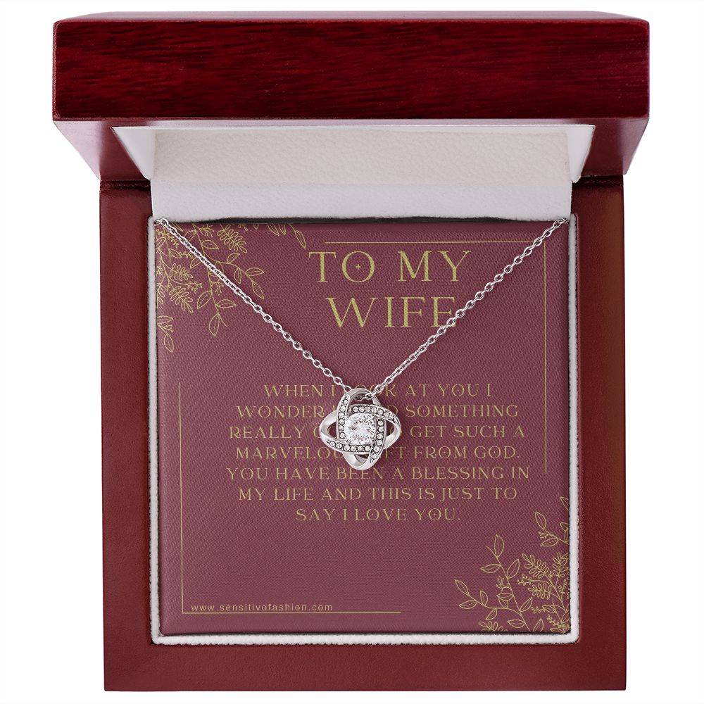 Love Knot Necklace