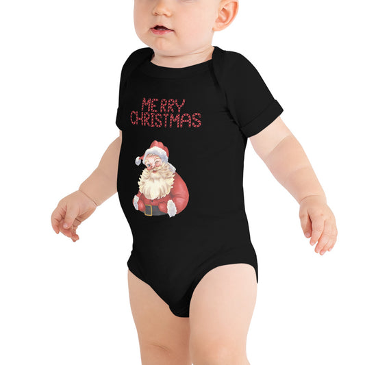 Merry Xmas 2 Baby short sleeve one piece