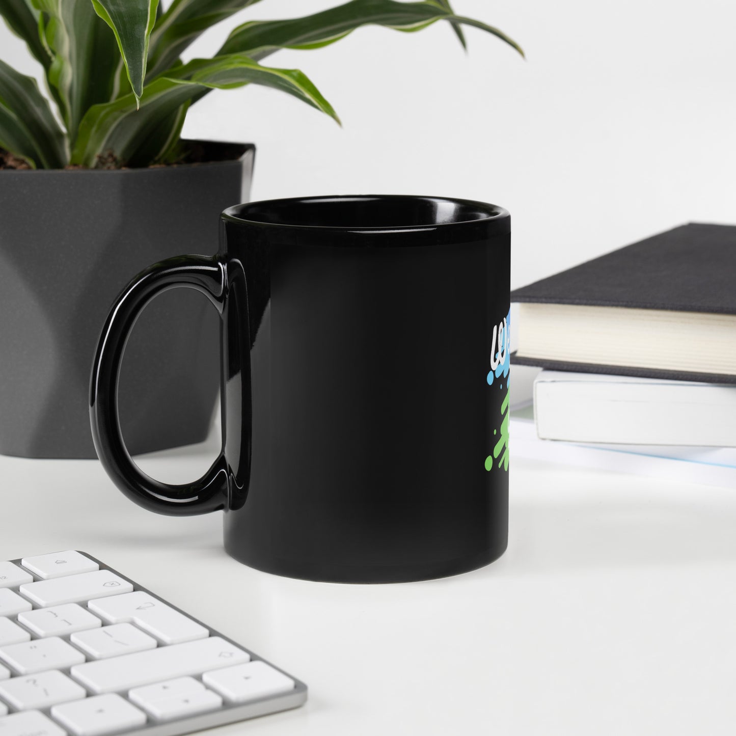 Back to School 3 Black Glossy Mug