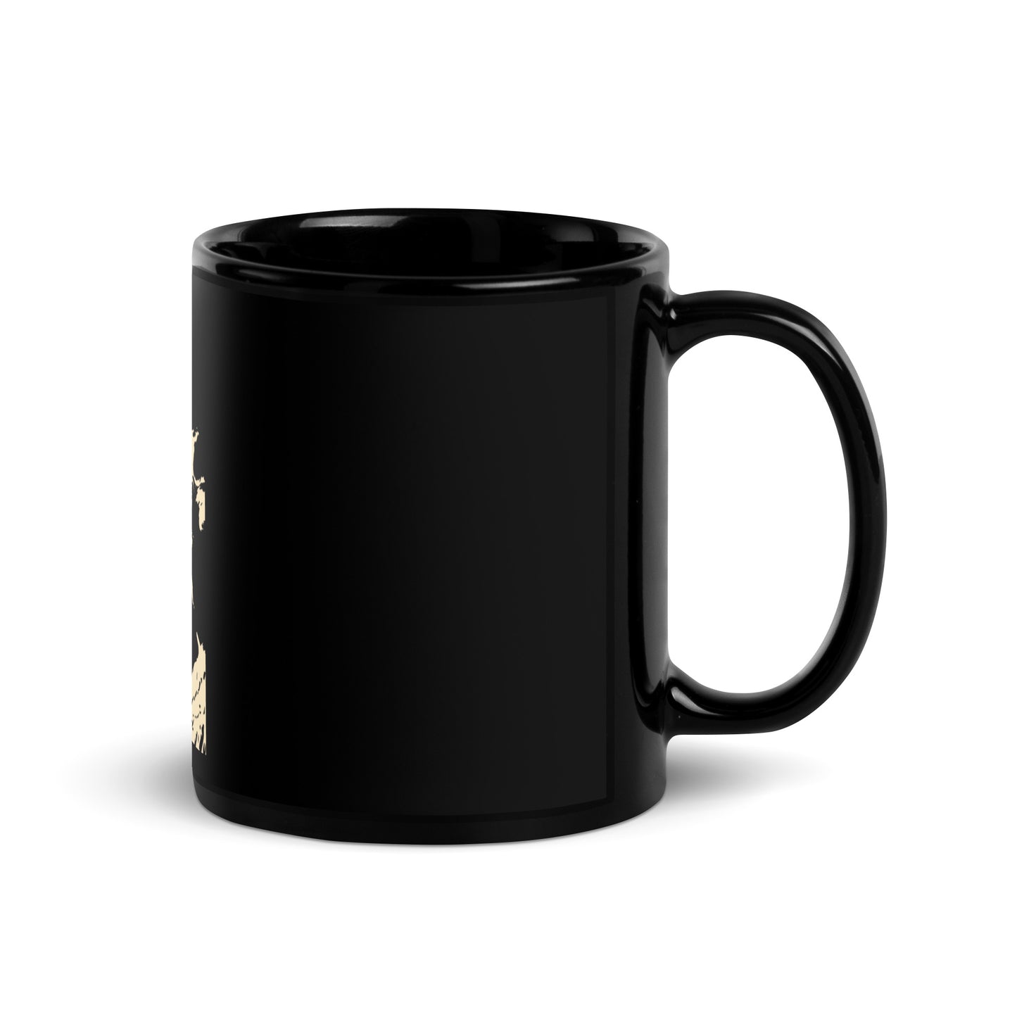 RIP QUEEN EIIR G Black Glossy Mug