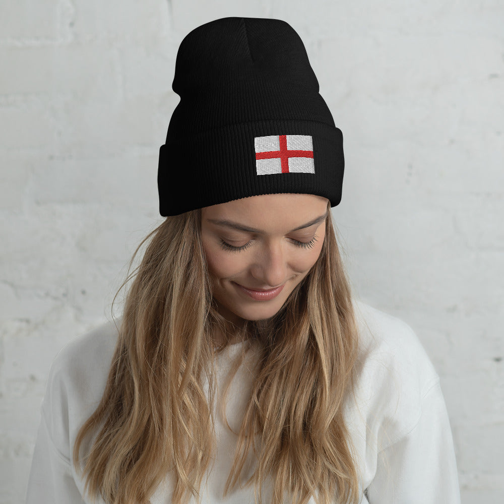 England Cuffed Beanie