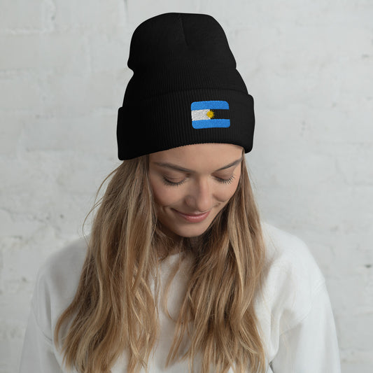 Argentina Cuffed Beanie