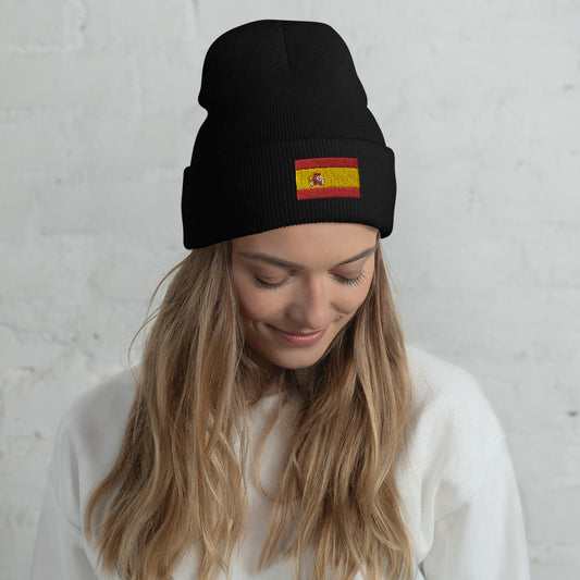 Spain Cuffed Beanie