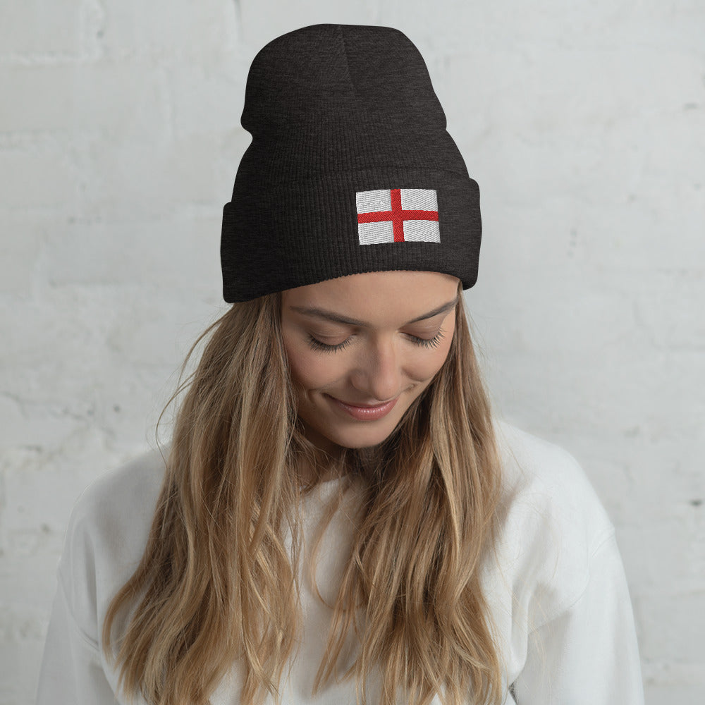 England Cuffed Beanie