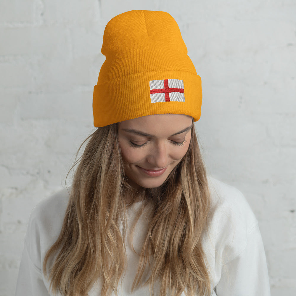 England Cuffed Beanie