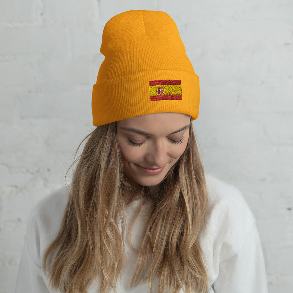 Spain Cuffed Beanie