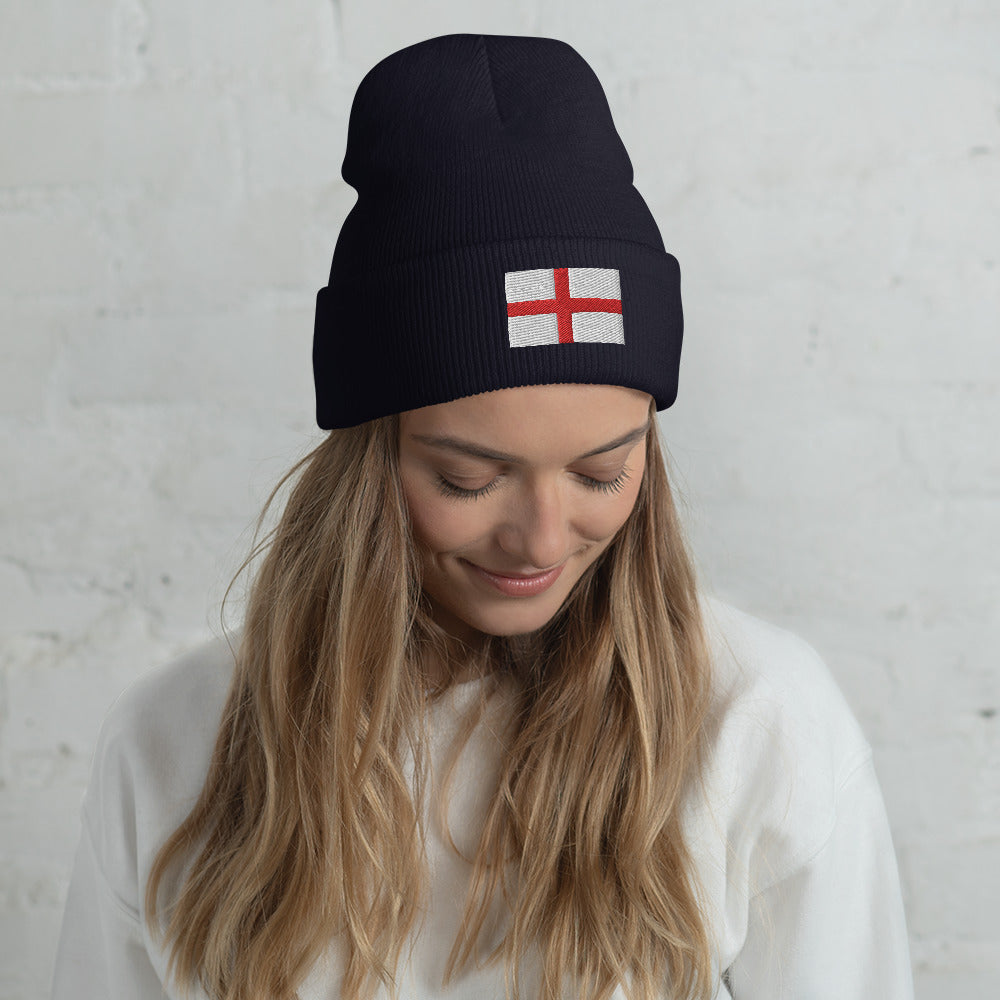 England Cuffed Beanie