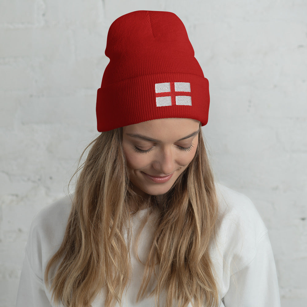 England Cuffed Beanie