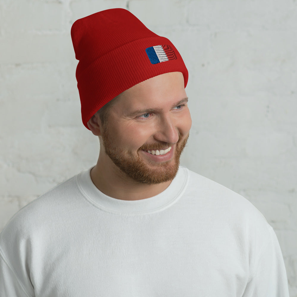 France Cuffed Beanie