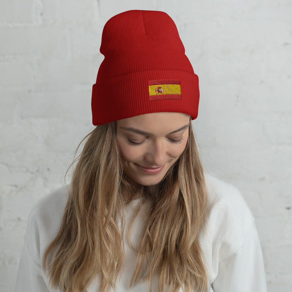 Spain Cuffed Beanie