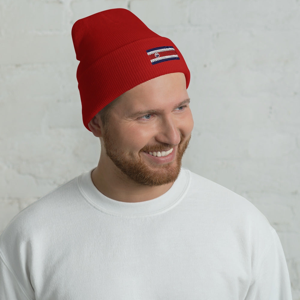 Costa Rica Cuffed Beanie