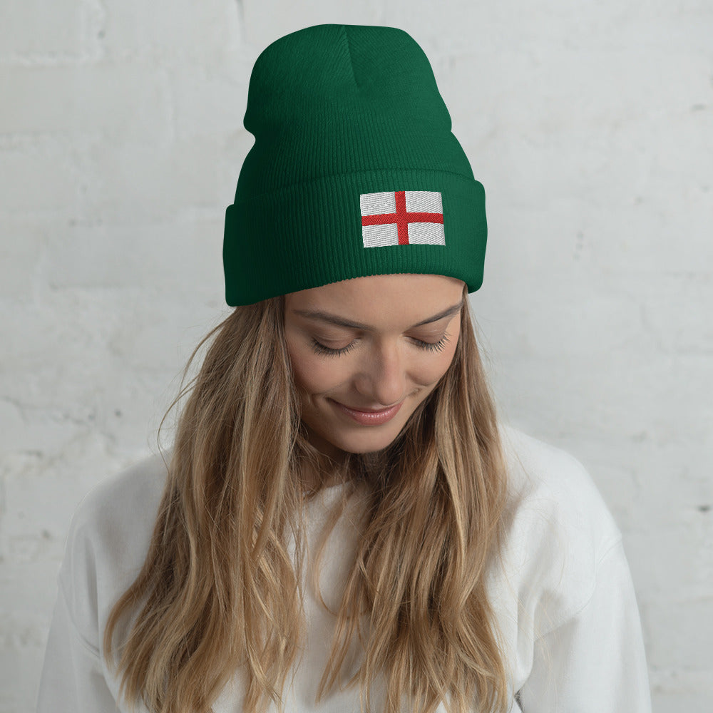 England Cuffed Beanie