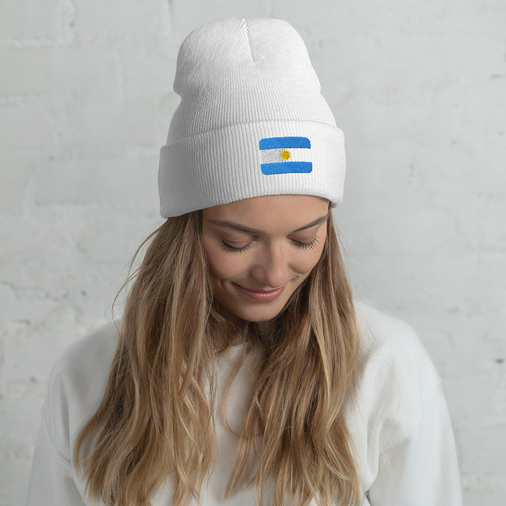 Argentina Cuffed Beanie