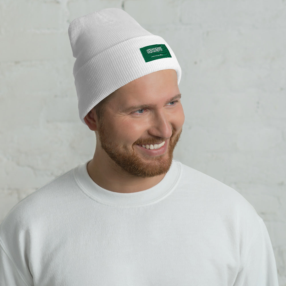 Saudi Arabia Cuffed Beanie