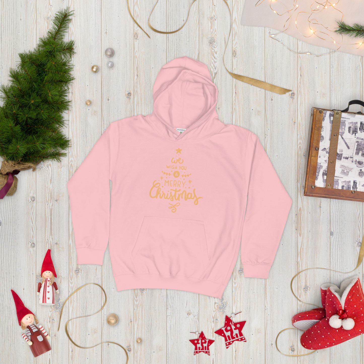 Xmas Tree 3 Kids Hoodie