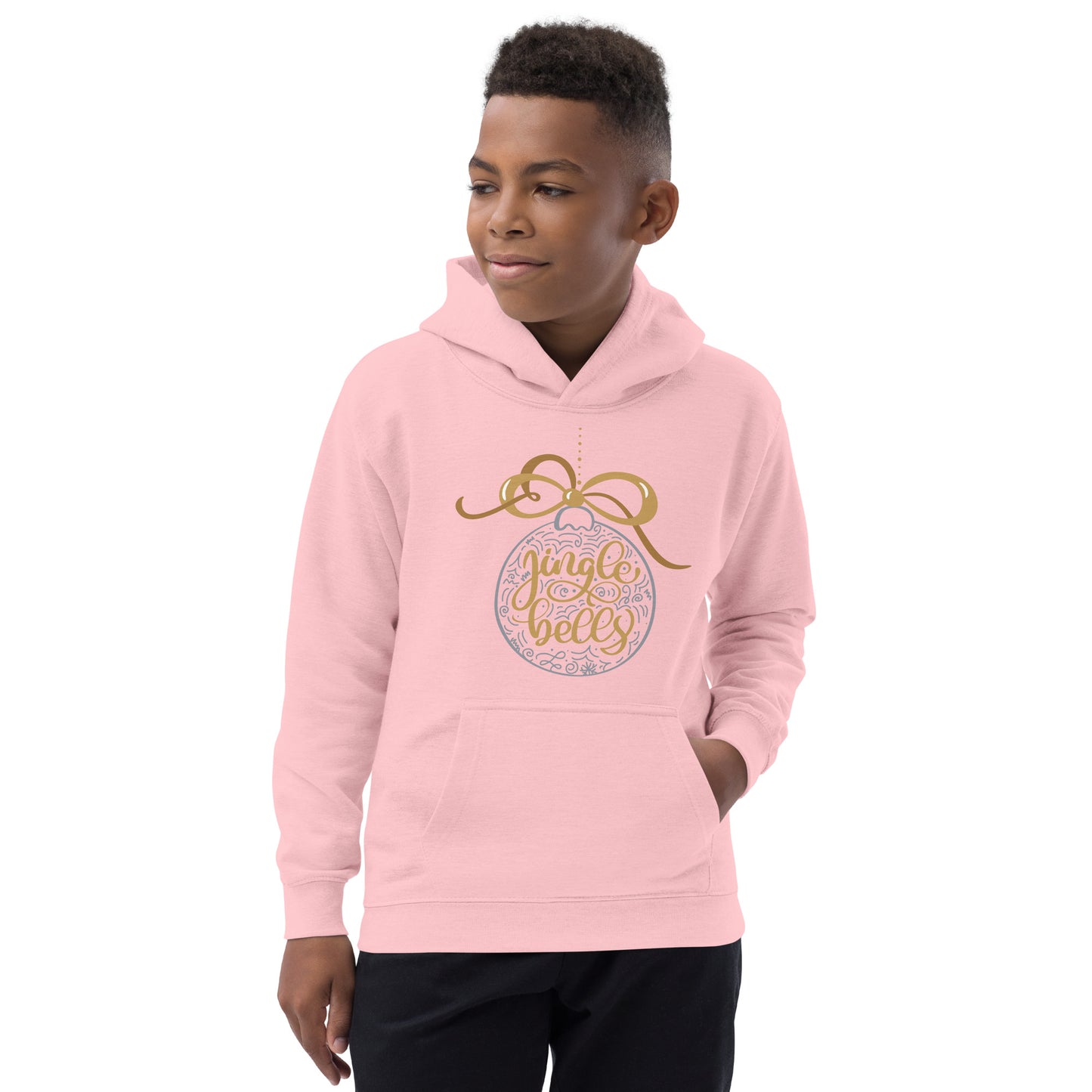 Xmas Jingle Bells Kids Hoodie