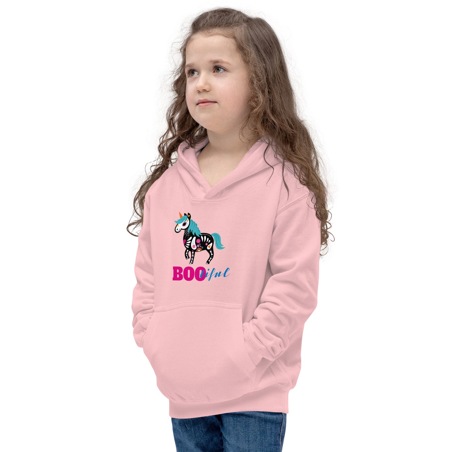 Bootiful Unicorn Kids Hoodie