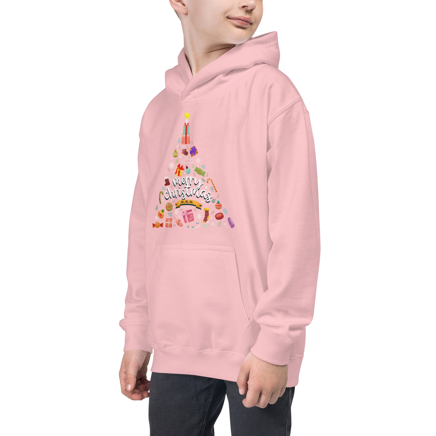 Xmas Tree Kids Hoodie